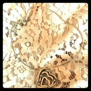 Brighton silver heart necklace